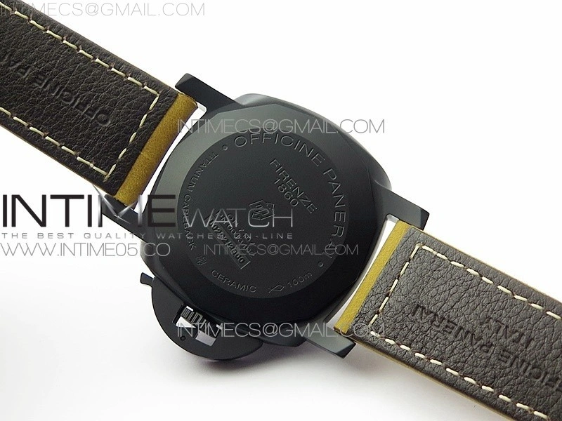 PAM1441 VSF 1:1 Best Edition Black Dial on Brown Asso Strap P.9011 Super Clone